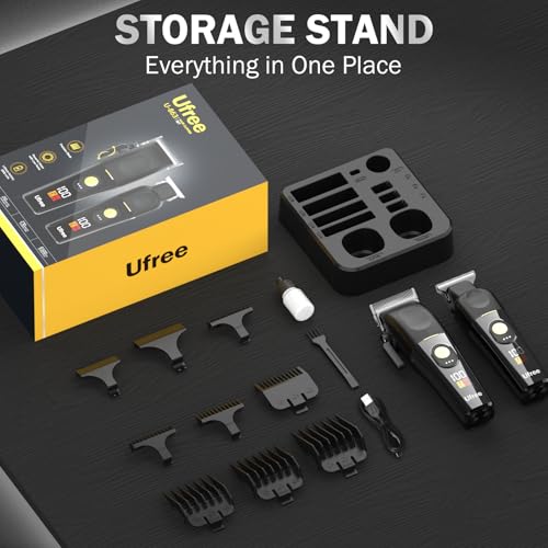 ufree hair clippers guide combs included for easy length control