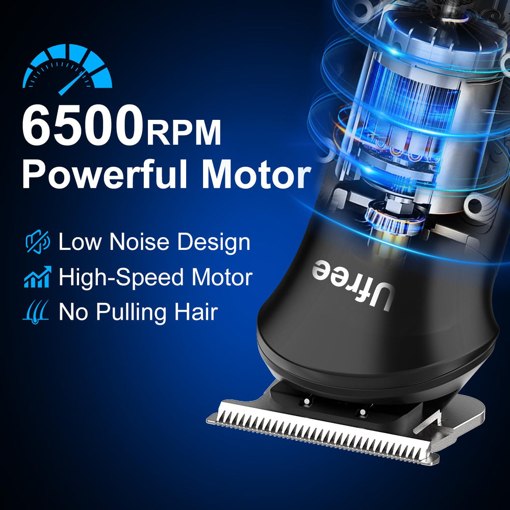 ufree hair clippers with metal blades provide precise trimming without pulling