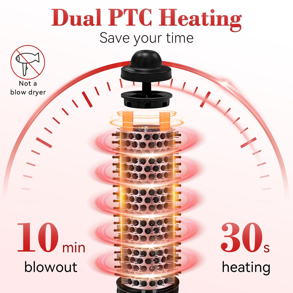 Ufree Ionic Thermal Brush 1.5-inch barrel close-up for fast heating