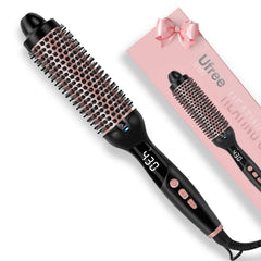 Ufree Ionic Thermal Brush being used for quick blowout styling
