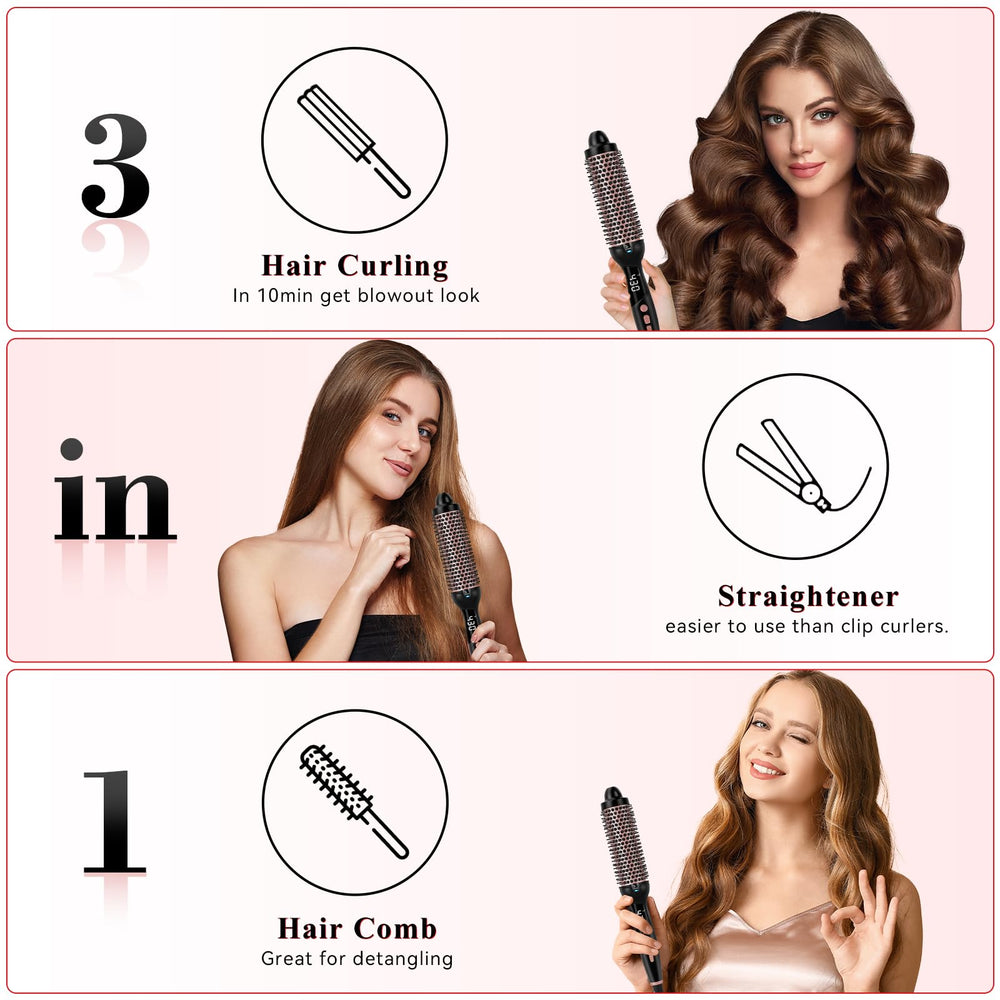 Protective silicone cap on Ufree Ionic Thermal Brush for safe handling