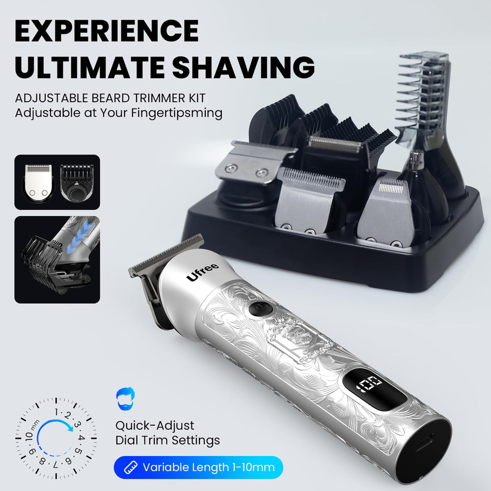 Ufree metal body design adds premium feel and durability