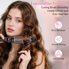 Ufree curling set with negative ion technology for shiny, manageable hair.