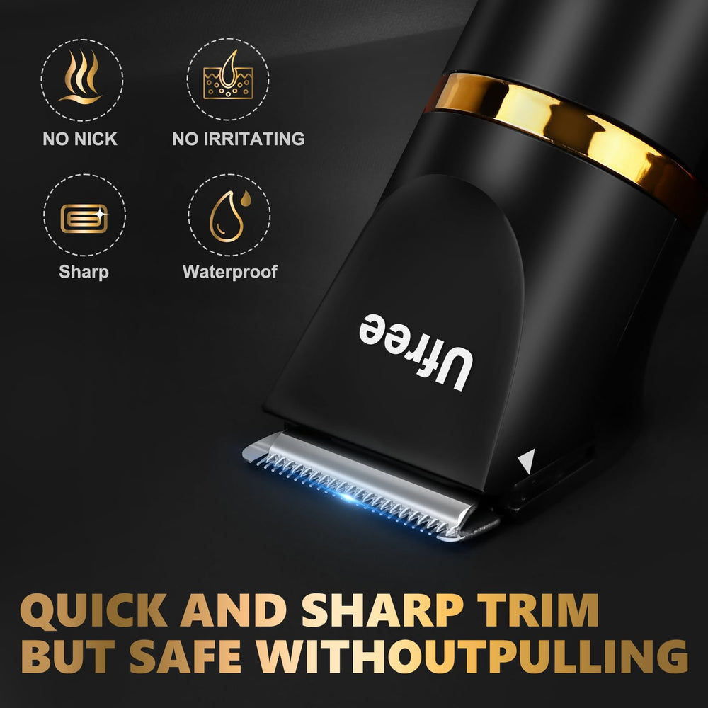 Ufree nose hair trimming head for precise facial grooming.