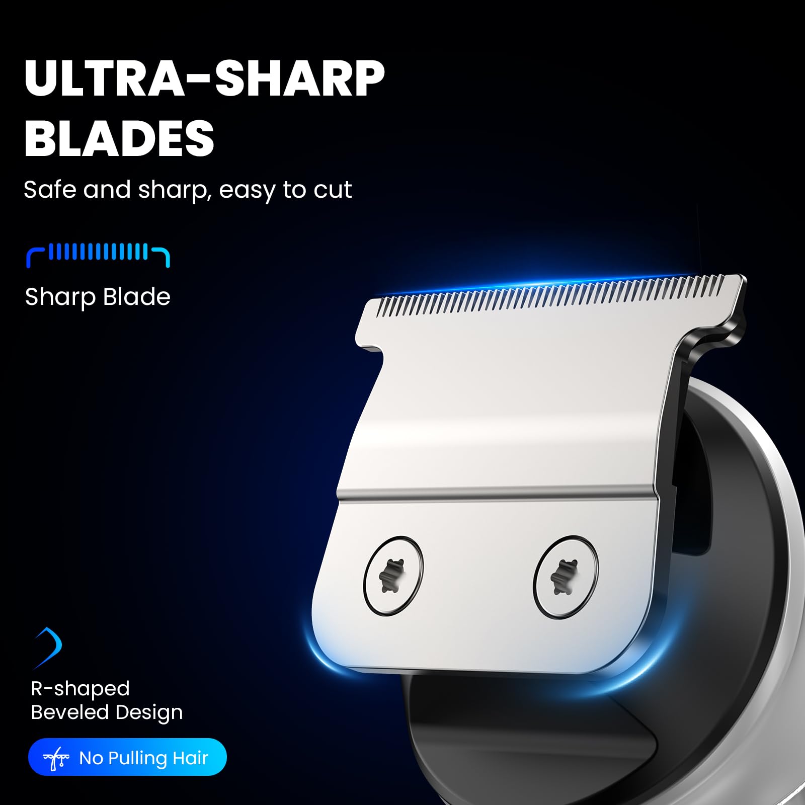Ufree rechargeable battery with LED display for cordless styling