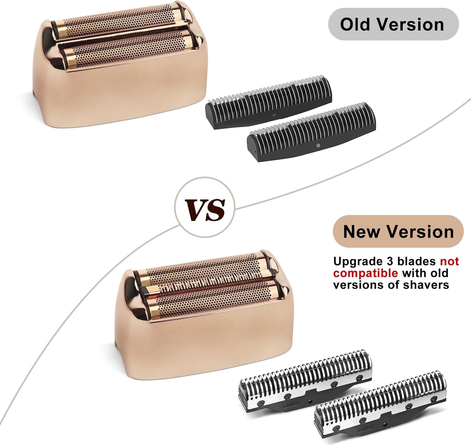 Ufree replacement cutters package shows two blades for easy replacement.