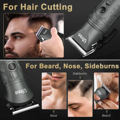 Ufree trimmer with adjustable lever and guide combs ready for precision fades.
