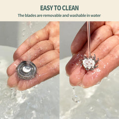 UICINOY blades under faucet for easy cleaning.
