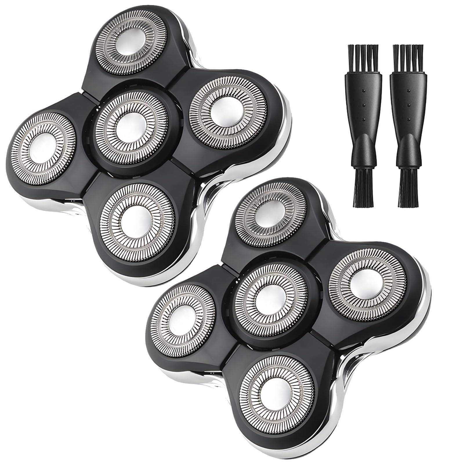 uijino remington balder pro replacement head two-pack for smooth, comfortable shaving