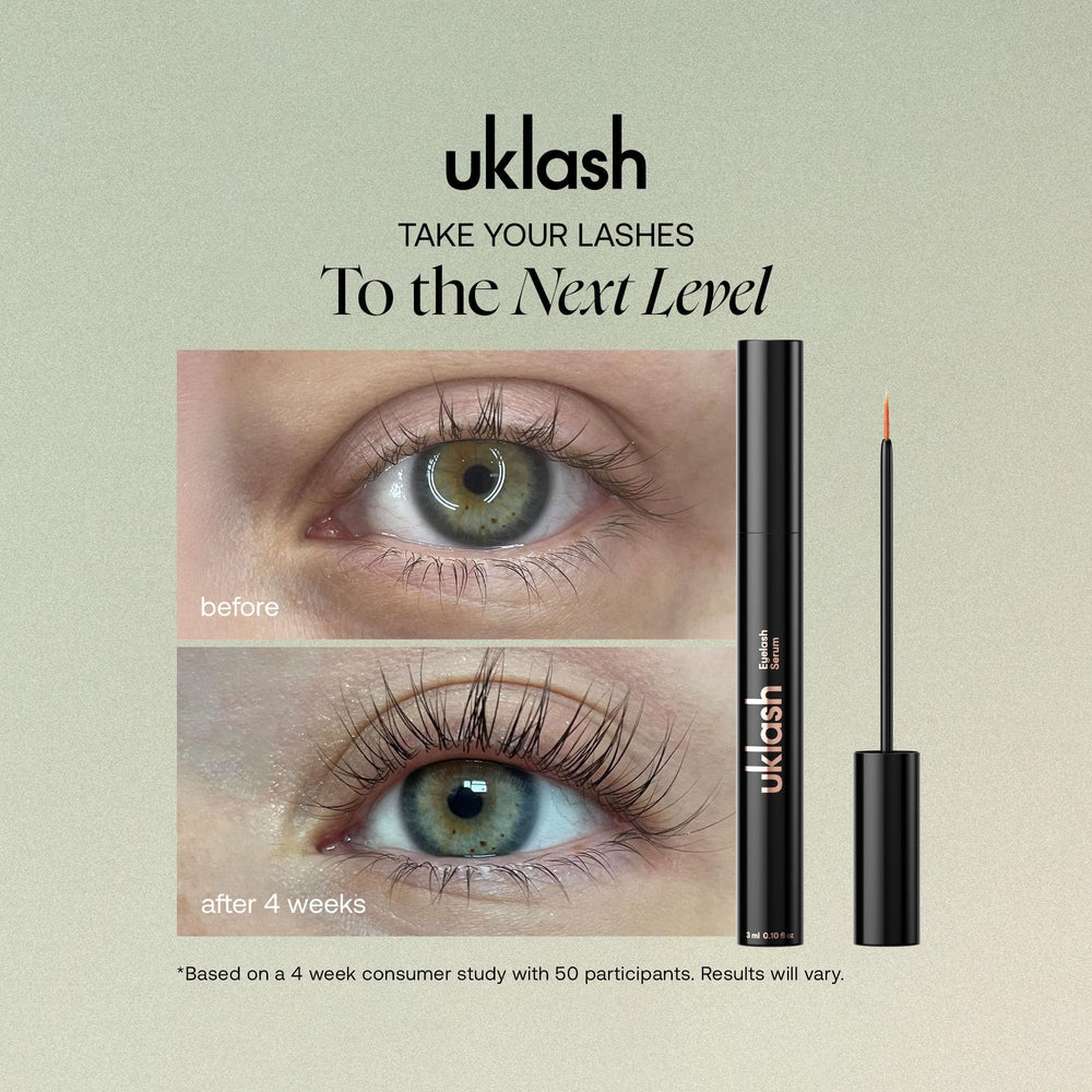 UKLASH applicator brush for precise daily lash application