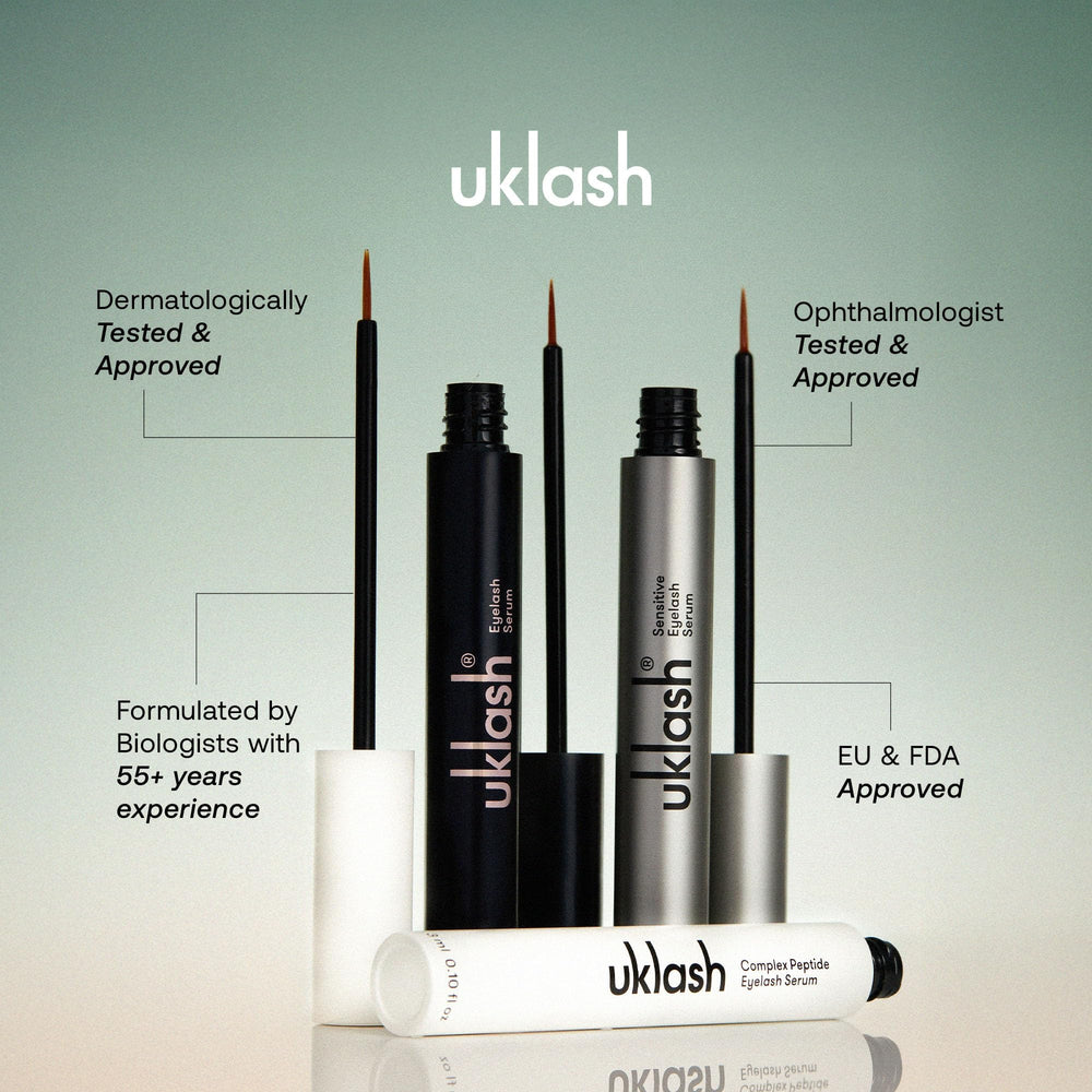 Night routine with UKLASH promotes easy care before bed