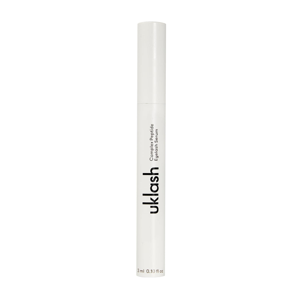 UKLASH front packaging showing the serum tube and box, highlighting trust and benefits
