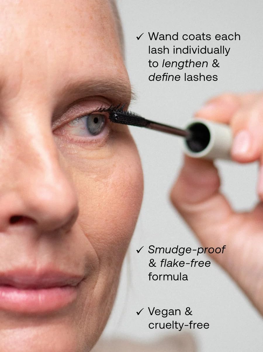 UKLASH mascara in hand size comparison for easy travel-friendly convenience