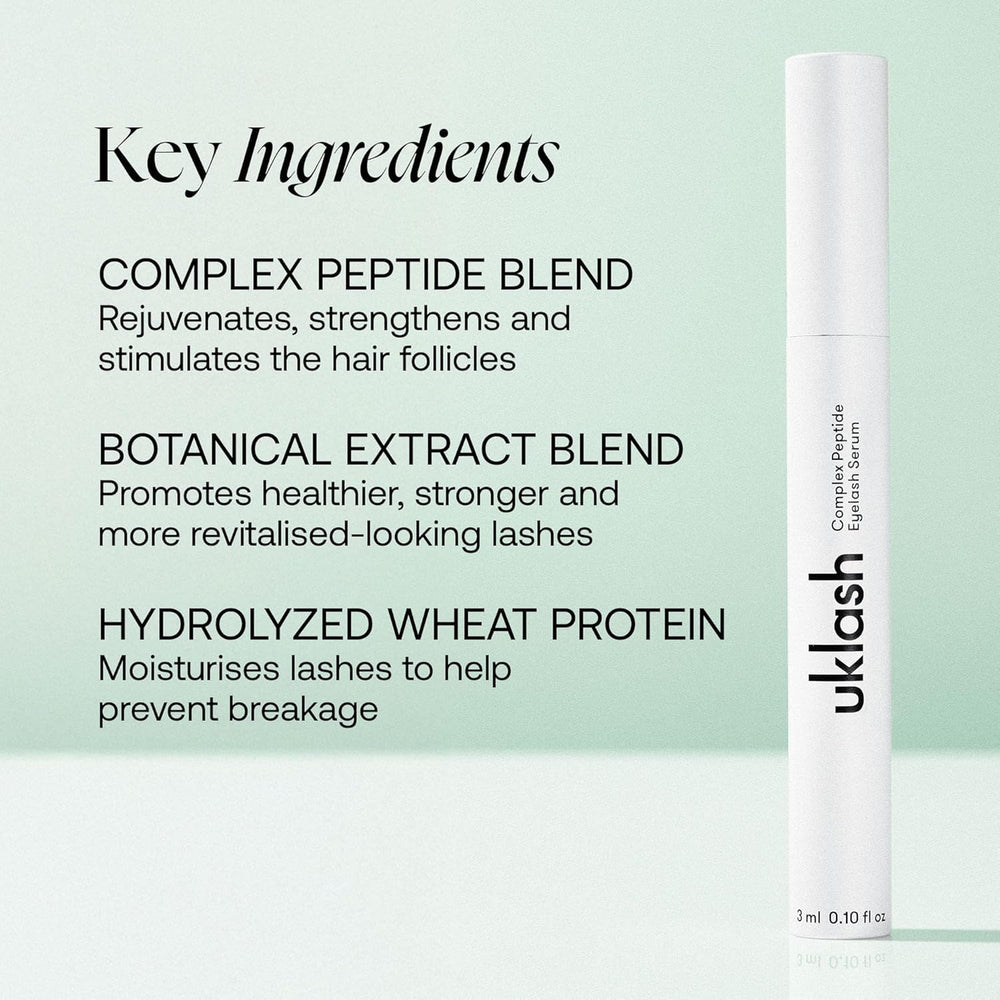 UKLASH next to lash extensions, indicating compatibility with extension wearers