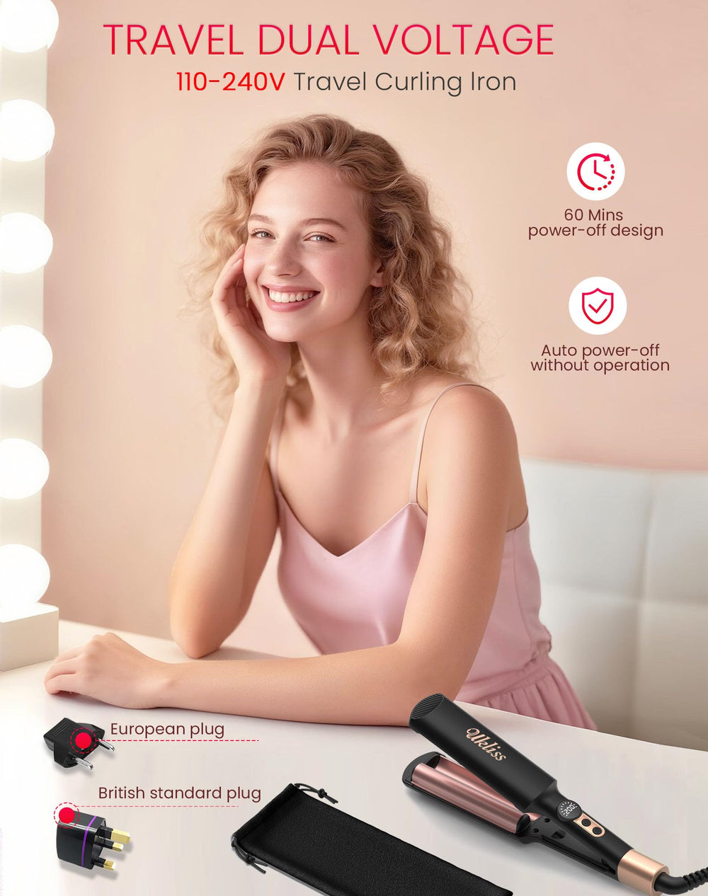 UKLISS 30-minute auto-shutoff feature for peace of mind