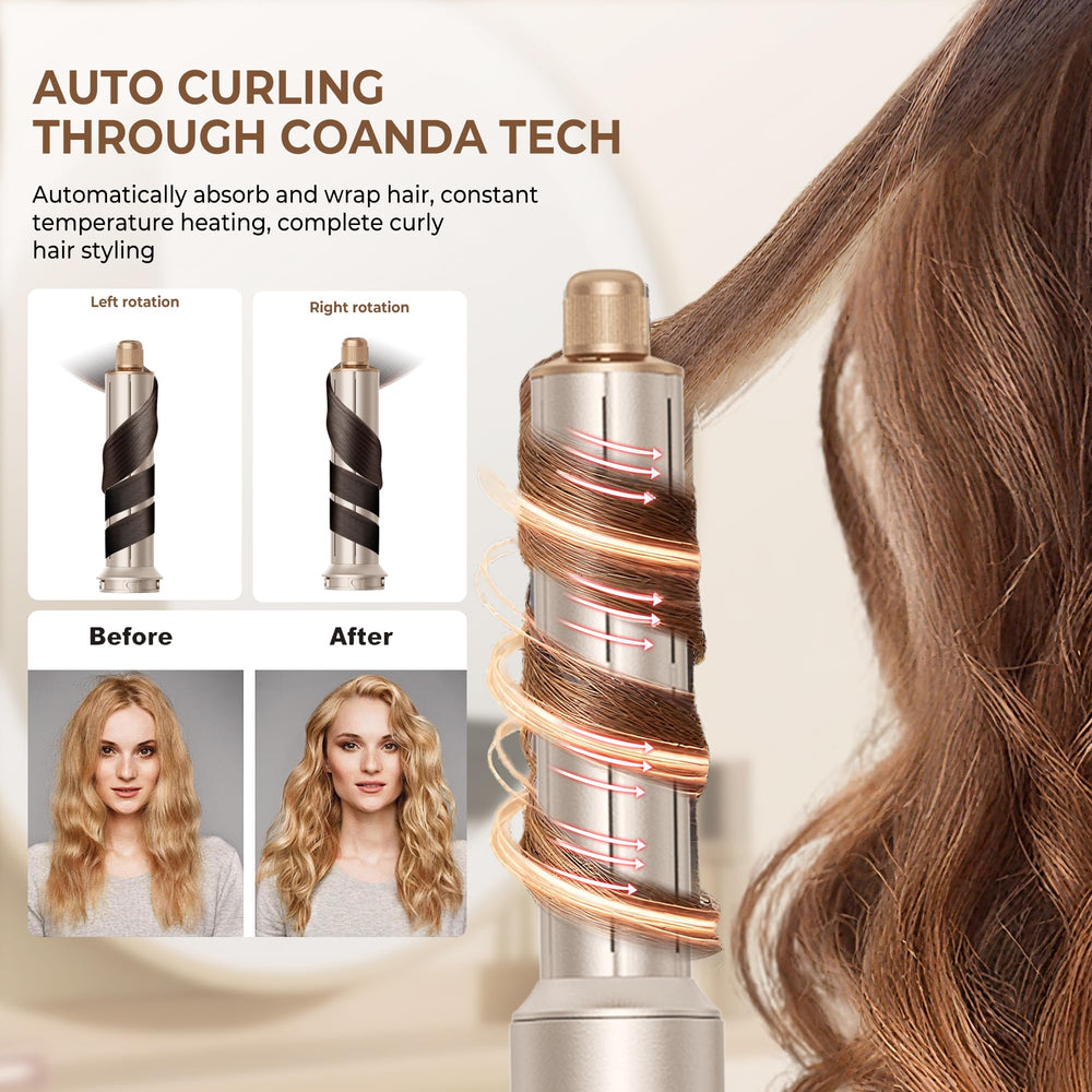 UKLISS 4 heat and 3 speed options tailor styling to your hair.