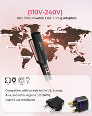 UKLISS dual voltage travel compatibility for worldwide styling