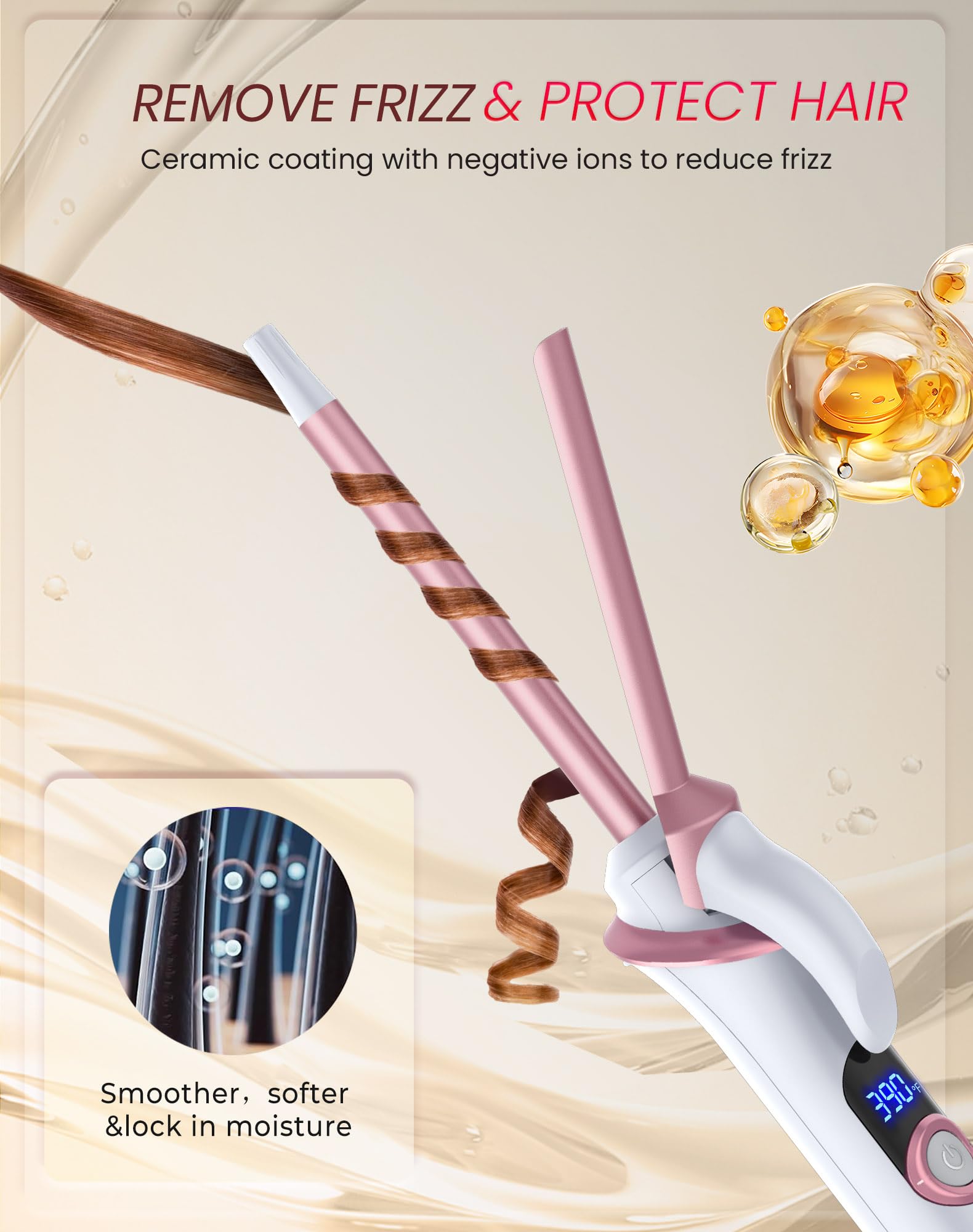 UKLISS short hair curls results showcase tight salon-like texture.