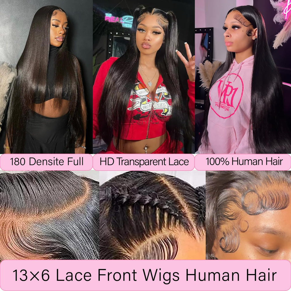 UKOWN 13x6 lace-front wig baby hair framing a natural look