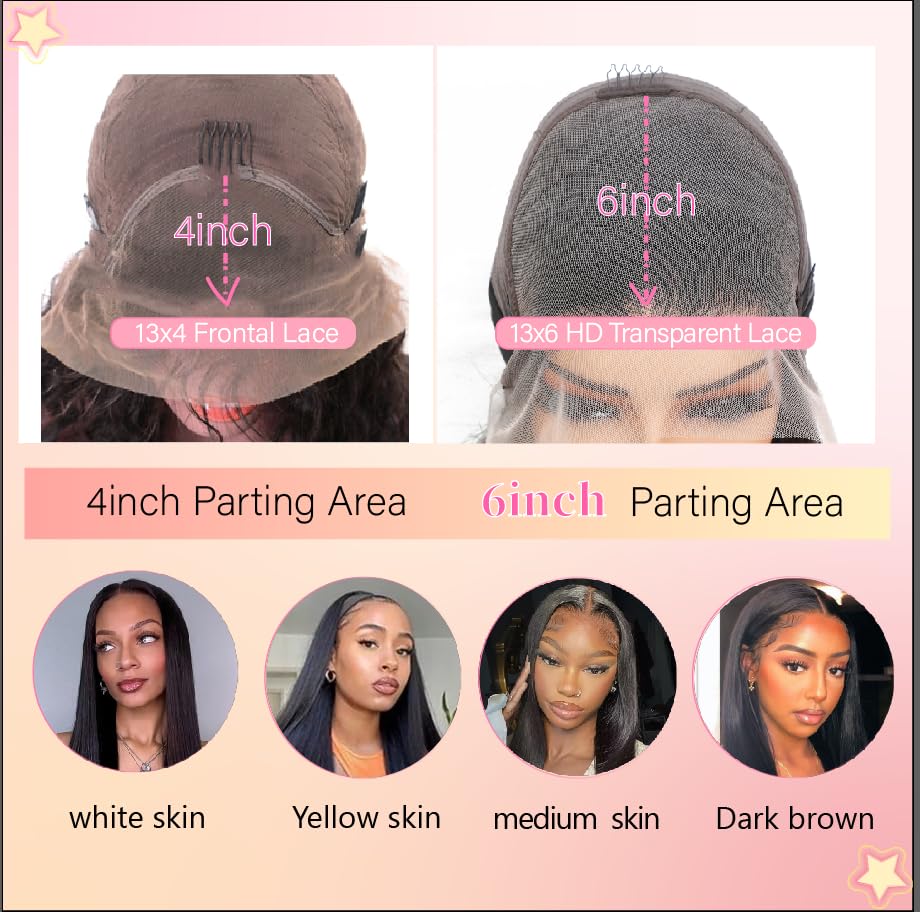 UKOWN 13x6 lace-front wig dyed-ready option for versatile styling