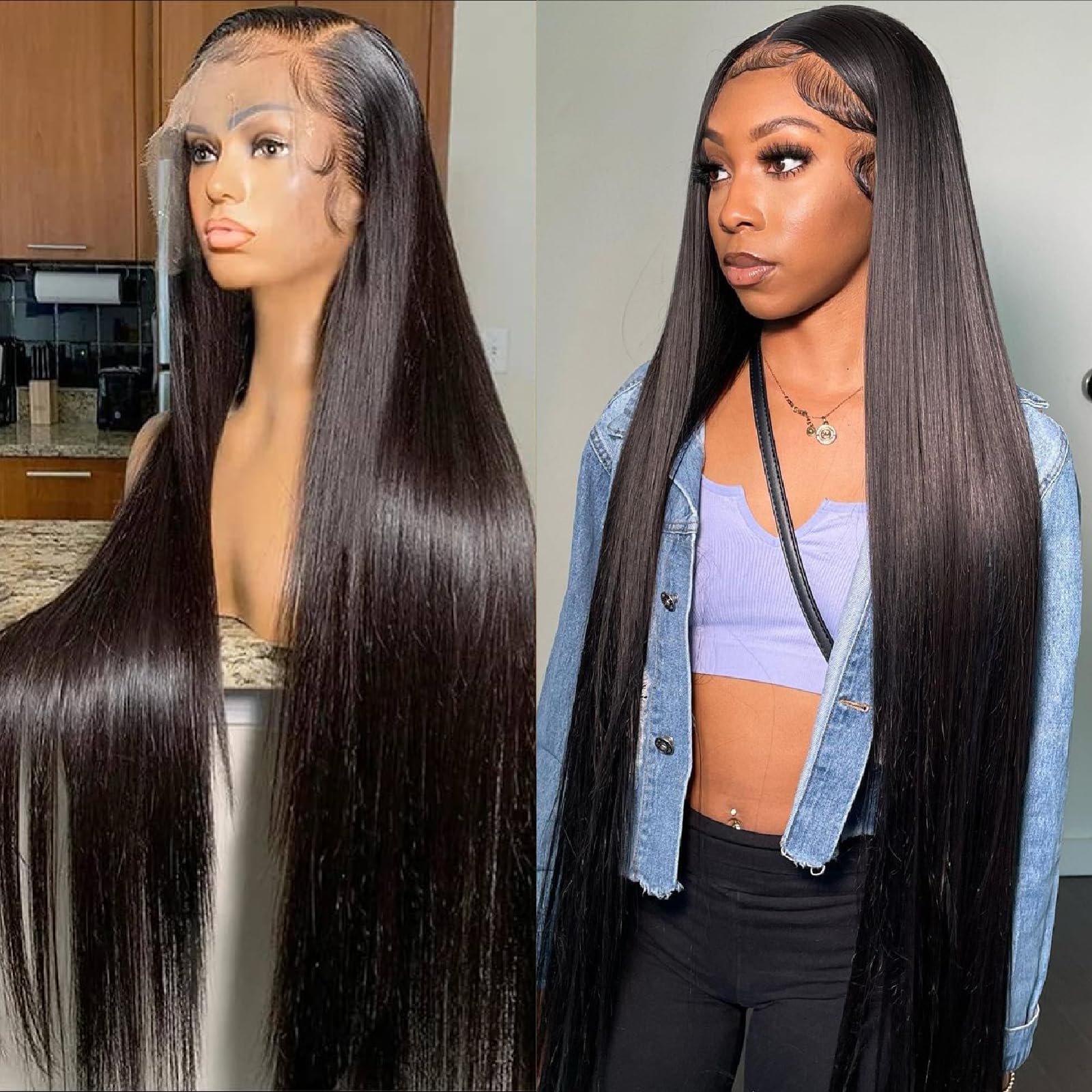 UKOWN 13x6 lace-front wig hd-lace and invisible knots for seamless scalp