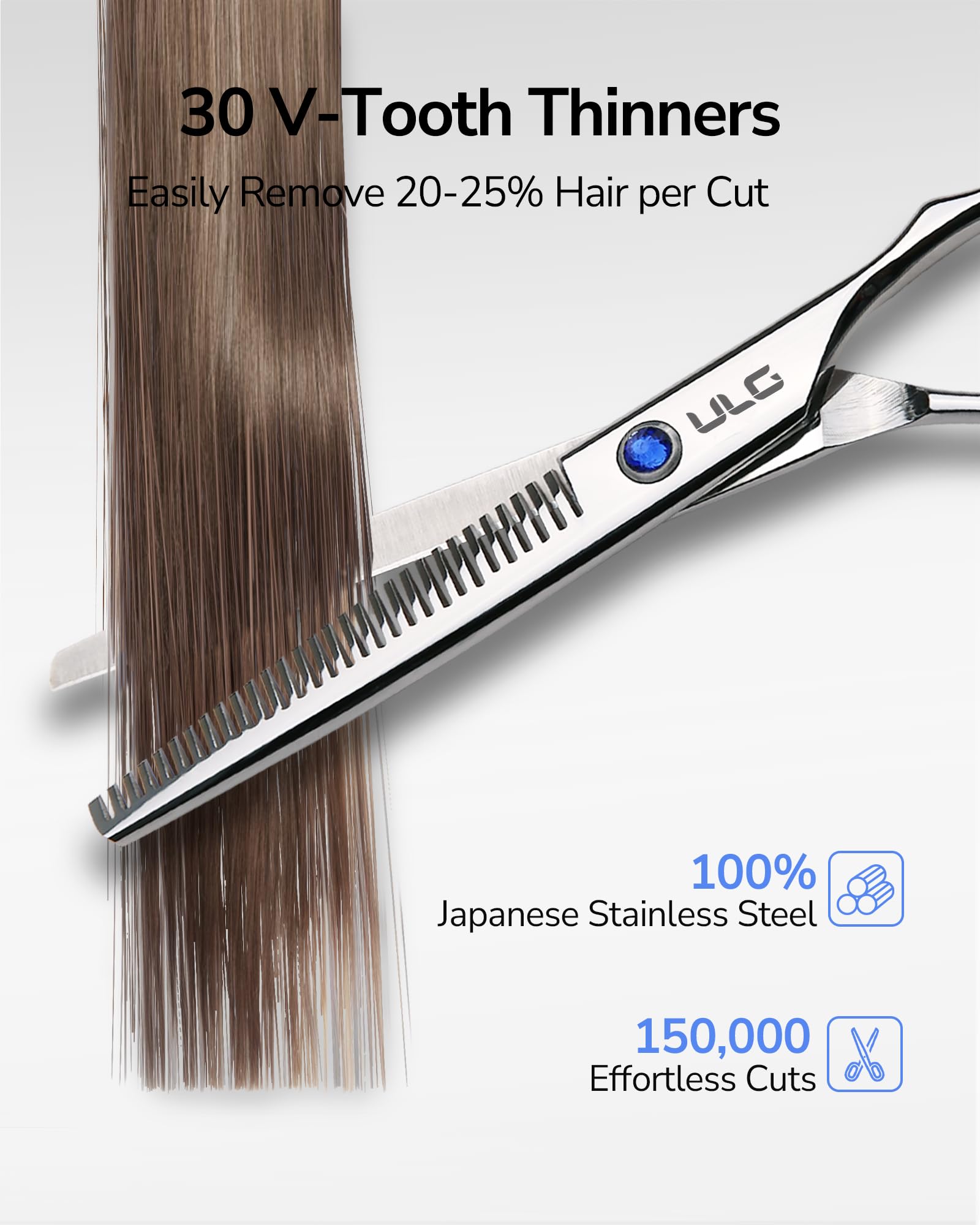 ULG bangs trimming demo captures versatile styling application.