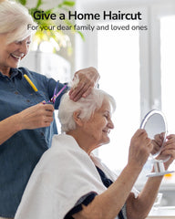 ULG 6.5-inch thinning scissors ideal for salon and home hair texturizing.