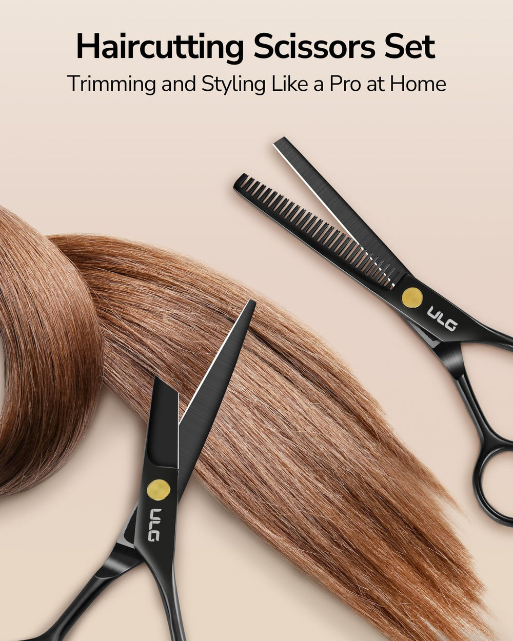 ULG home salon kit with gift-ready finish and durable design on display