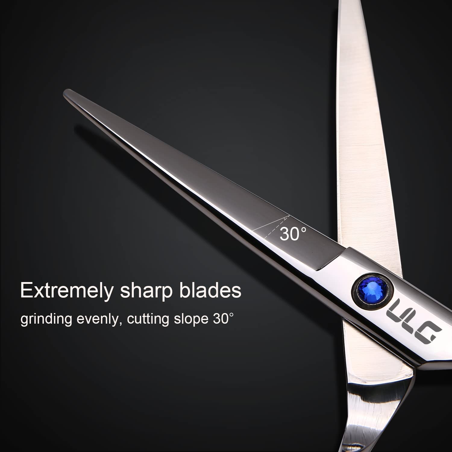 ULG shears held in hand to show scale and improved control