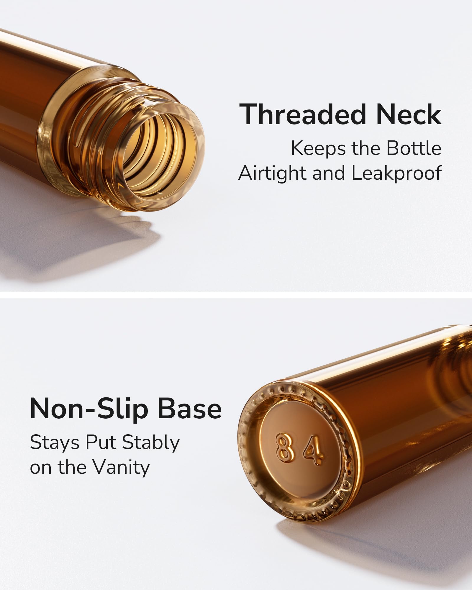 ULG travel-friendly 10ml bottle showcases compact size for purse-ready scents.