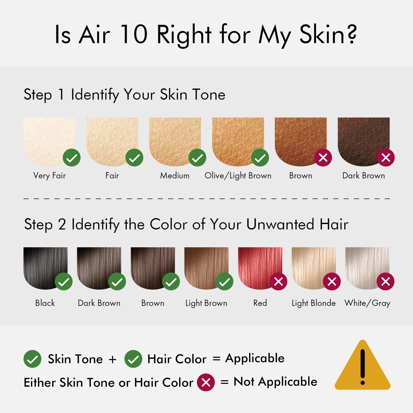 Ulike Air 10 being used on legs and underarms for smooth skin