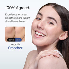 Ulikebeauty overnight hydrogel mask on the face demonstrates deep hydration and glow.
