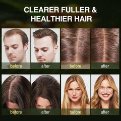ulluxe Batana Oil Hair Growth Shampoo ingredients label highlights rosemary and mint