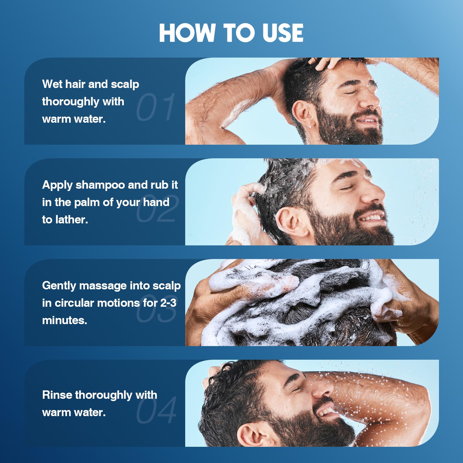 Ulluxe Biotin Hair Growth Shampoo on bathroom shelf illustrates everyday grooming routine