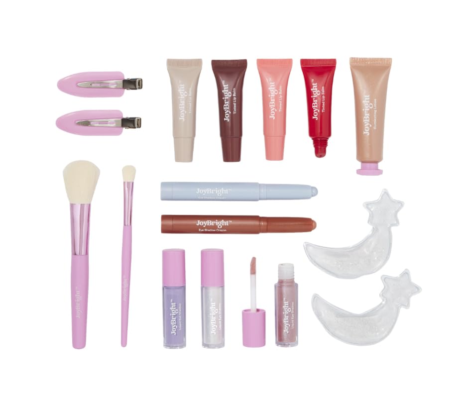 Ulta Beauty JoyBright Happy Hues under-eye gels and brushes enable quick touch-ups.