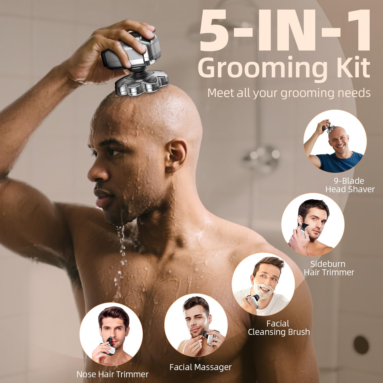 UltraCaput precision knife net design reduces irritation during shaving