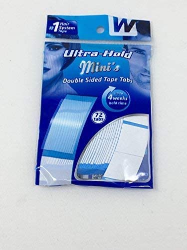 Ultrahold Ultra Hold Mini Tabs application close-up highlighting double-sided hold for reliable adhesion