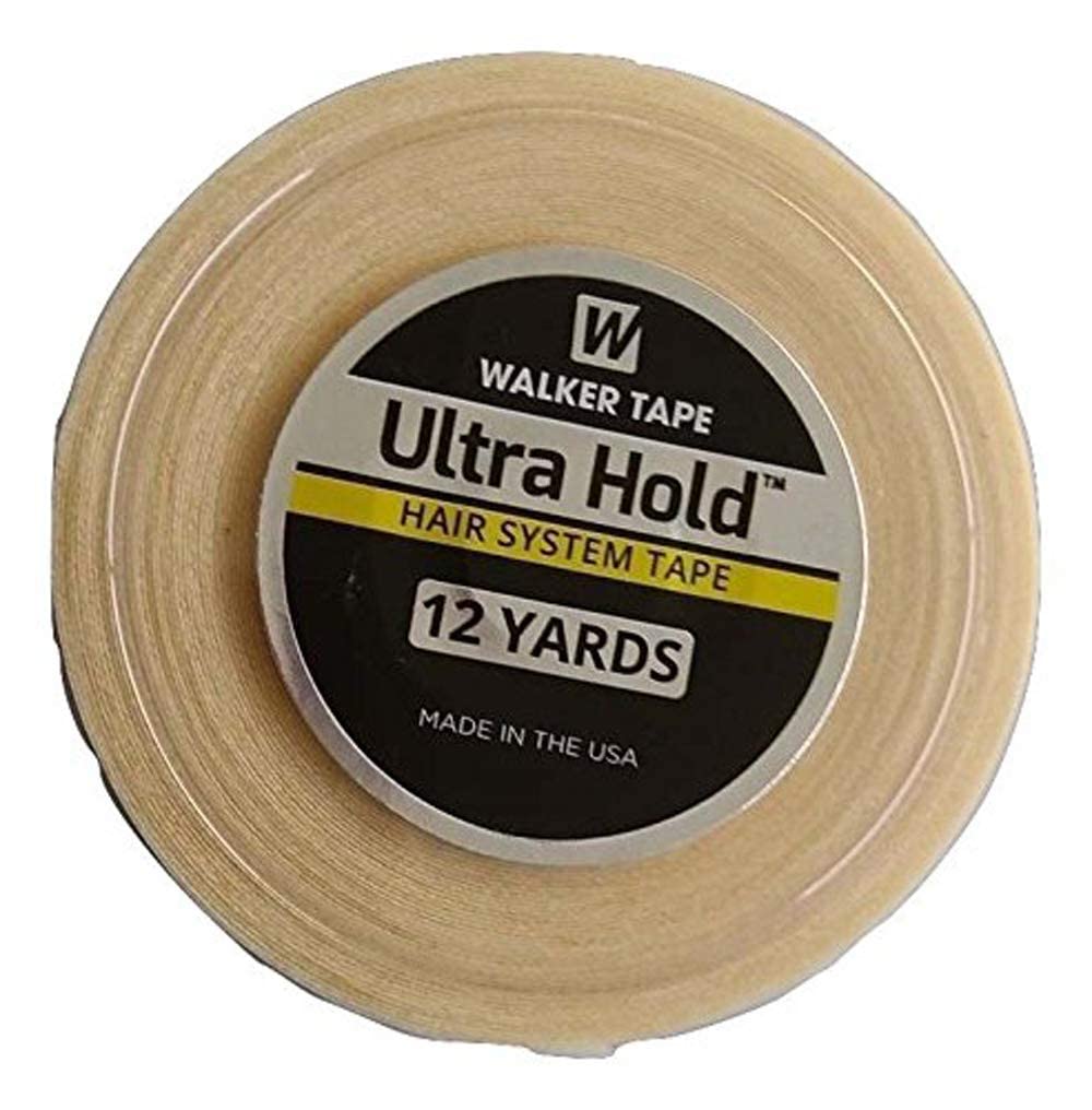Ultrahold WKR-UHT-M2 tacky tape close-up for secure hair system wear.