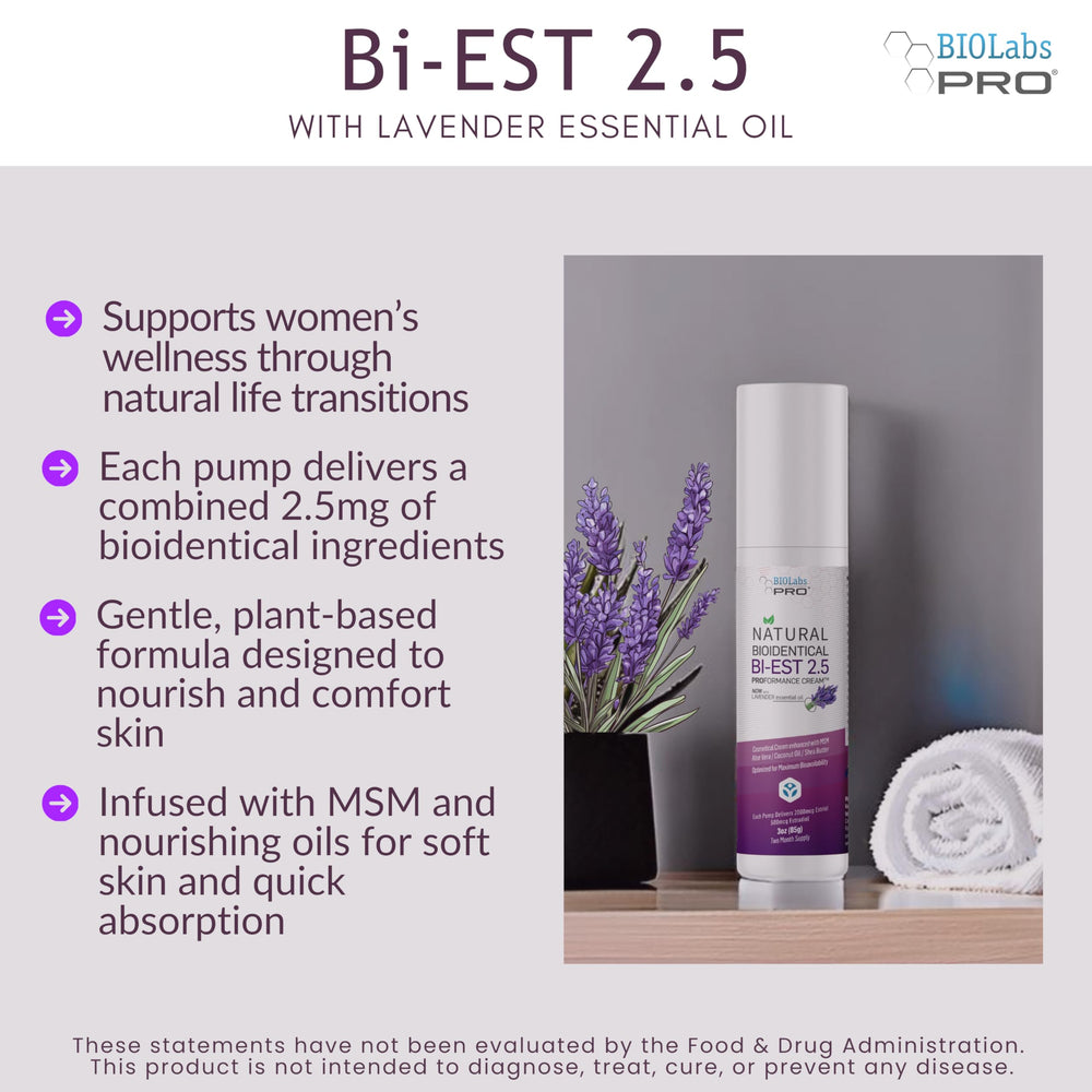 UltraSpa BioLabs PRO Estro Cream texture and application for smooth moisturization