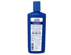 UltraSwim chlorine removal shampoo apply on hair—easy distribution for thorough chlorine cleansing.