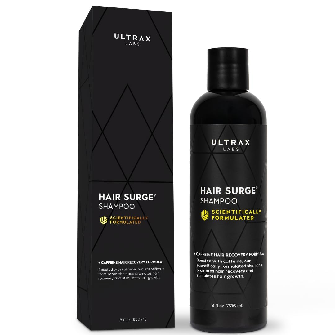 Ultrax Labs Hair Surge shampoo bottle 8oz for thicker-looking hair