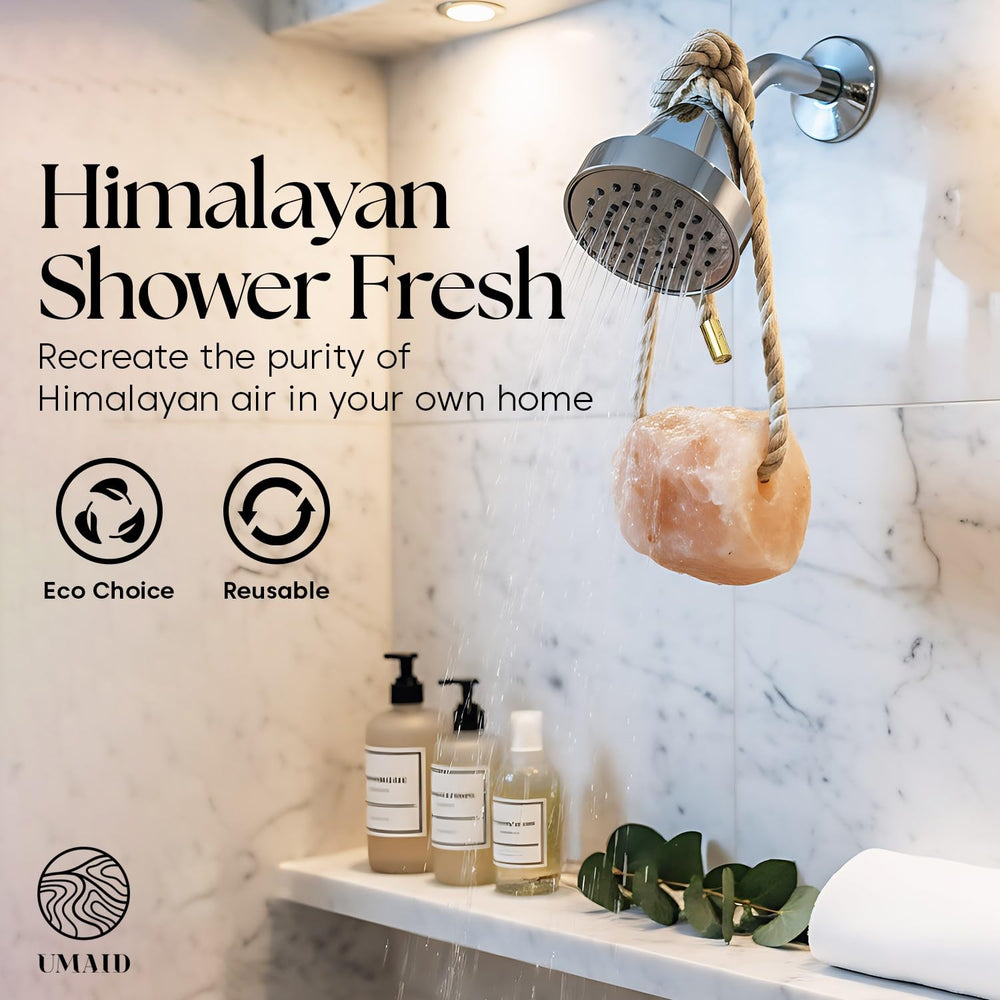 UMAID Salt Buddy in a spa-style setting for daily self-care rituals.