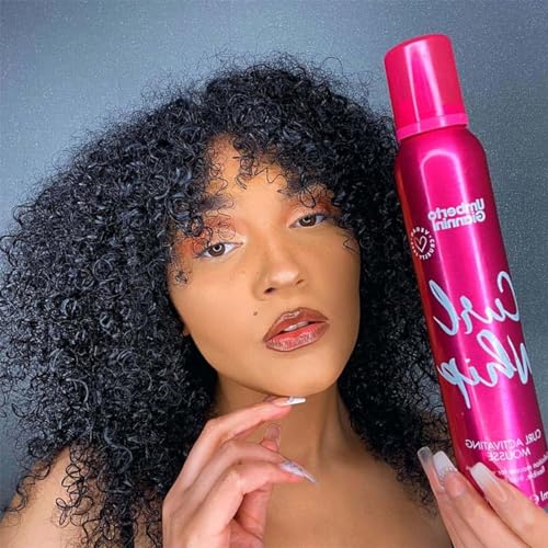Umberto Giannini Curl Jelly Vanilla hair frizz-control with defined curls