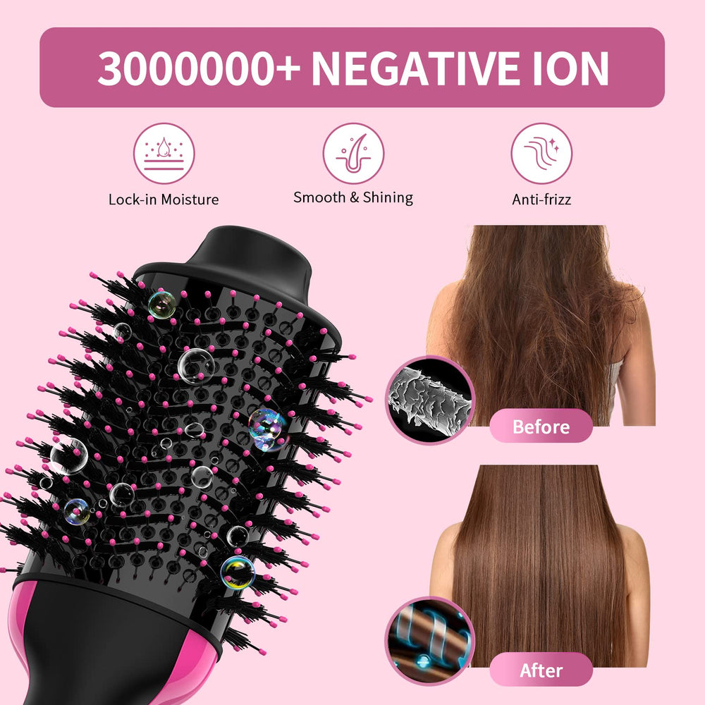 Umeely hair-dryer-brush three heat settings for versatile styling