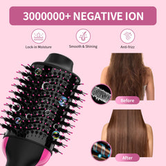 Umeely hair-dryer-brush three heat settings for versatile styling