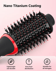 Umeely Plus 2.0 ionic care reduces static for a smoother finish.