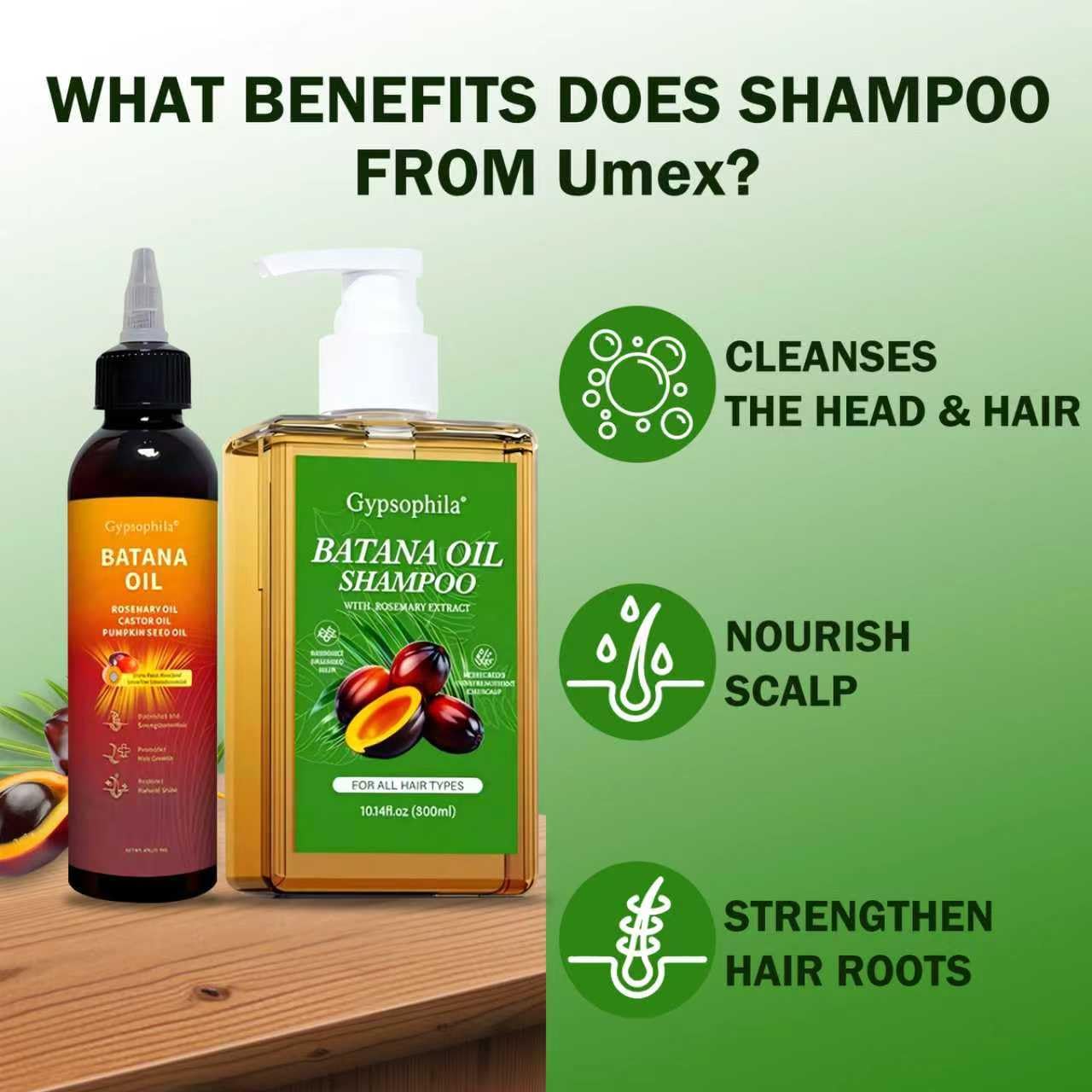 Umex Batana Oil Set adds shine and manageability to hair