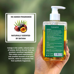Umex Shampoo closeup with rich lather for gentle cleansing