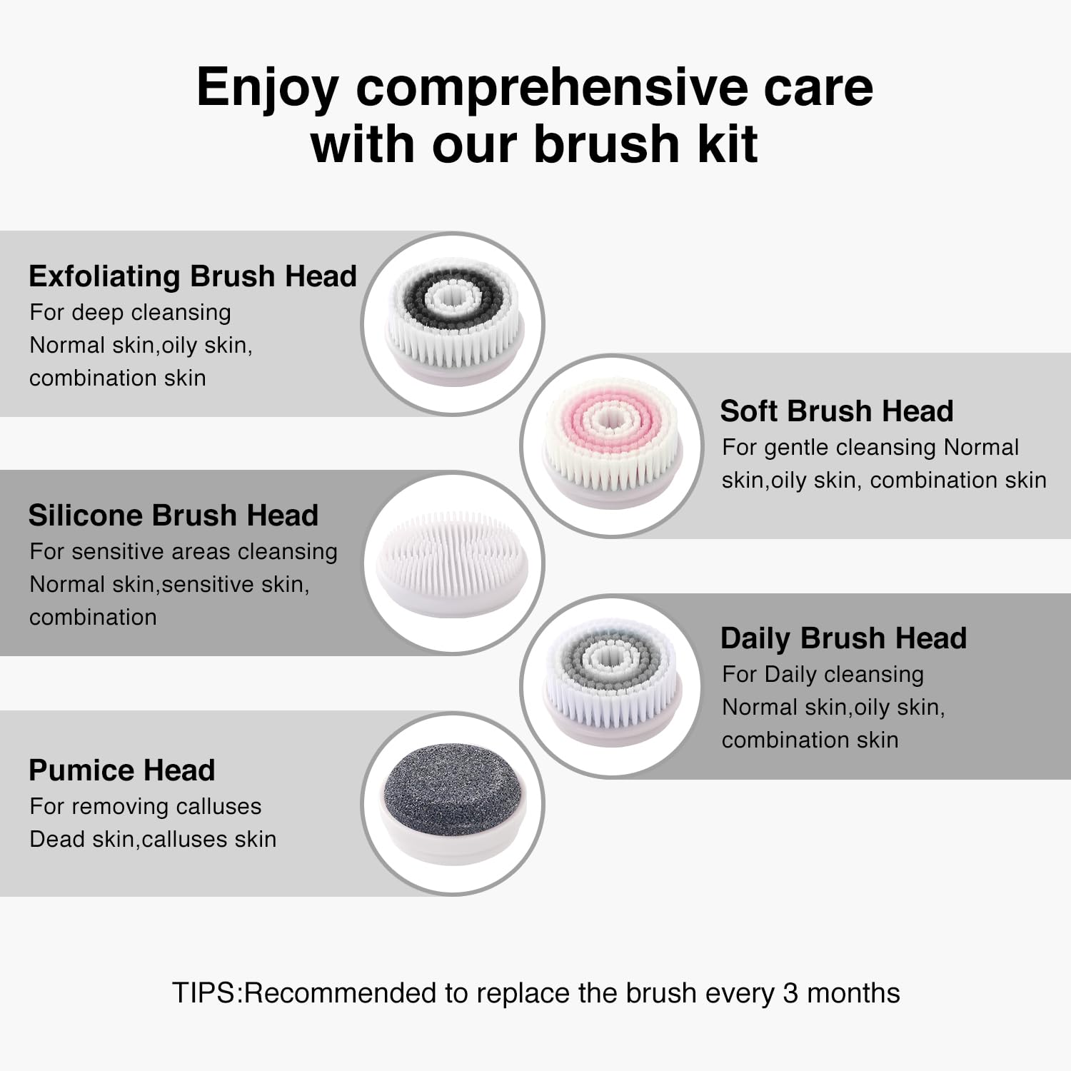 Umickoo Face Scrubber black-gold design adds a stylish bathroom touch.