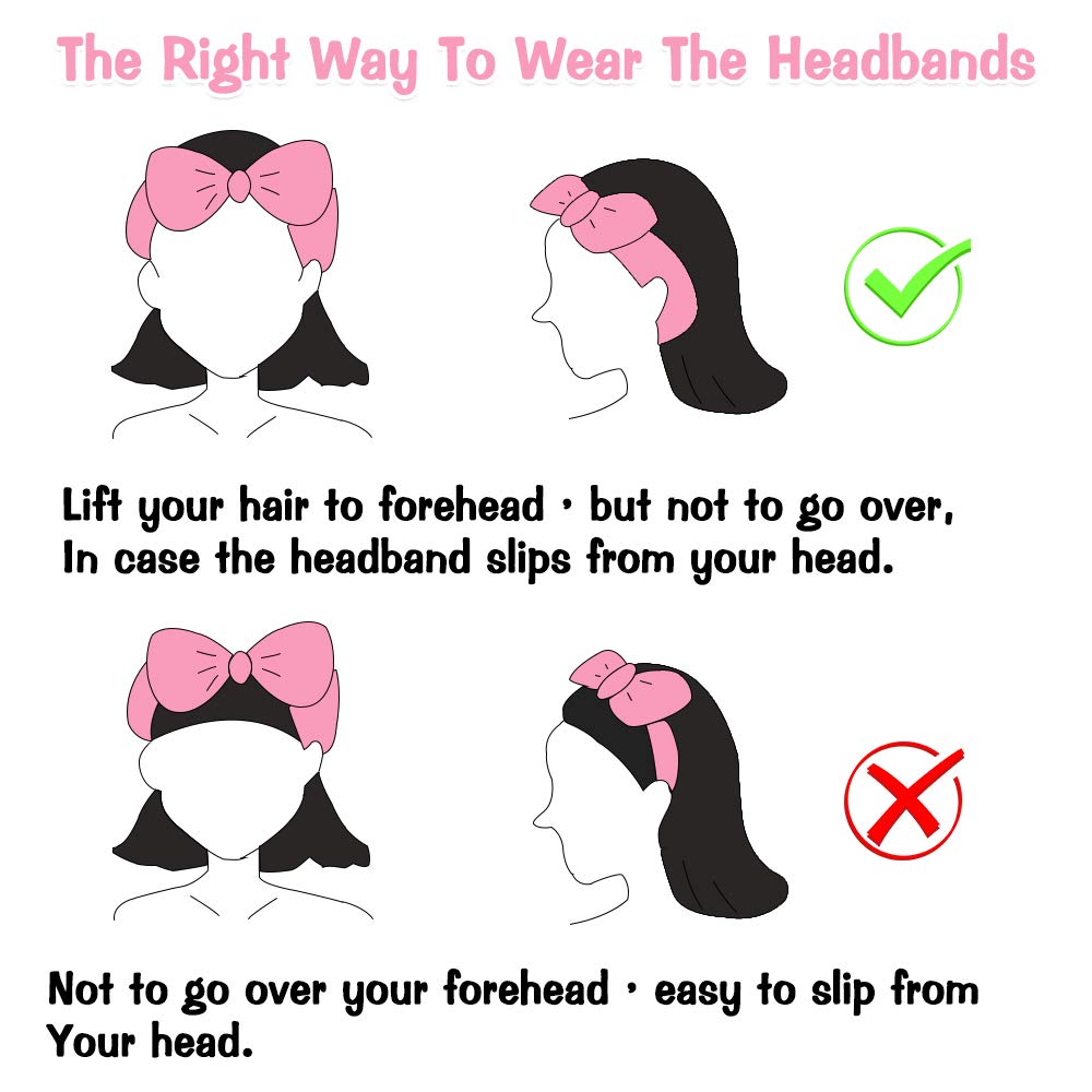 UMIKU Christmas stocking stuffer idea featuring practical bow headbands.